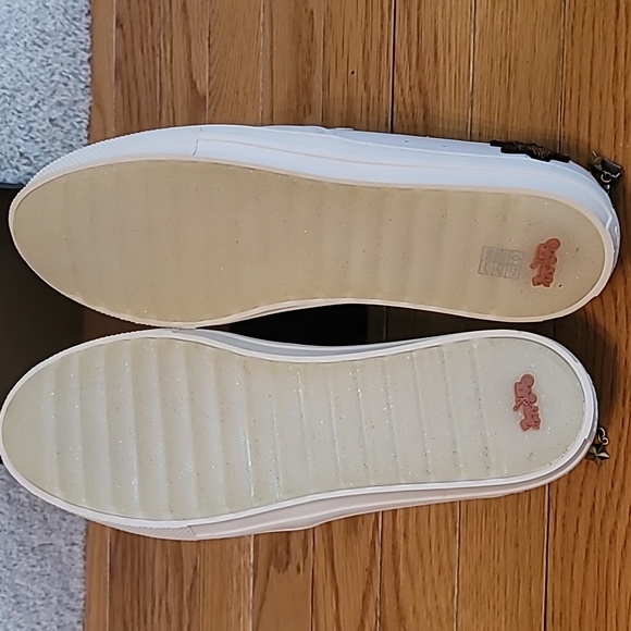 Coach Star Sequin Beaded Slip-On Sneakers NWT Size 11 | Rare Statement Loafers W - Picture 7 of 11